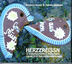 gebrauchtes Hörbuch – Reinhard Ammer – Herzzreissn - 12 rabenschwarze Münchner Gschichtn zur Mundharmonika