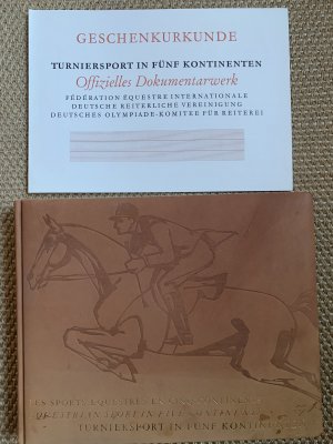 Les Sports Equetres En Cinq Continents. Equestrian Sport in Five Continents. Turniersport In Fünf Kontinenten. Das offizielle Dokumentarwerk der Turnierreiterei […]