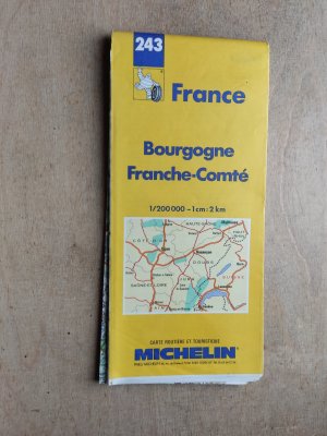 France : Bourgogne Franche-Comté  - 1 : 200 000