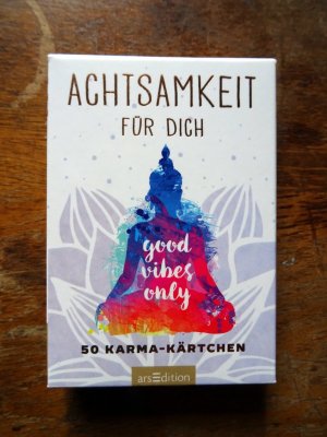 gebrauchtes Buch – Achtsamkeit für dich - 50 Karma-Kärtchen - Sehr Guter Zustand!