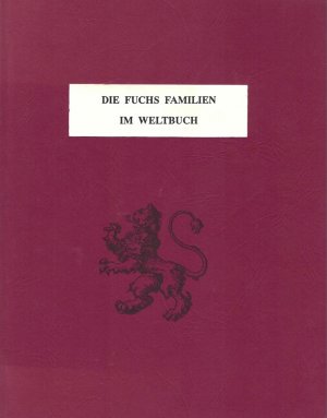 gebrauchtes Buch – Fuchs Familie – Die Fuchs Familie im Weltbuch