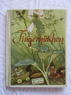 Fingerhütchen und andere Elfengeschichte mit Bildern von Elze Wenz-Vietor in Sütterlinausgabe