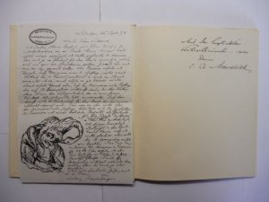 Das Ei des Columbus. + AUTOGRAPH *. Zeichnungen von Ludwig Rosenberger - Eingeleitet von Ernst Penzoldt.