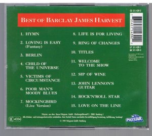 gebrauchter Tonträger – Barclay James Harvest – Best of Barclay James Harvest