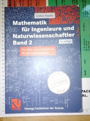 gebrauchtes Buch – Lothar Papula – Mathematik für Ingenieure und Naturwissenschaftler