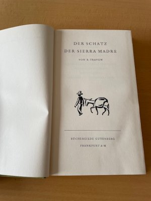 antiquarisches Buch – B. Traven – Der Schatz der Sierra Madre