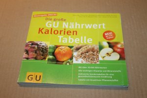 gebrauchtes Buch – Elmadfa et al – Die grosse GU Nährwert-Kalorien-Tabelle 2002/2003