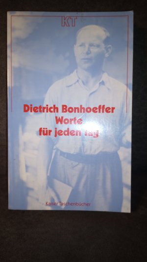 gebrauchtes Buch – Manfred Weber – Dietrich Bonhoeffer - Worte für jeden Tag