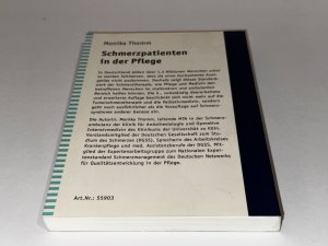 gebrauchtes Buch – Monika Thomm – Schmerzpatienten in der Pflege