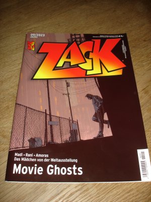 gebrauchtes Buch – Zack #291, 09/2023 - Movie Ghosts, Madi, Rani, Amoras, Das Mädchen von der Weltausstellung