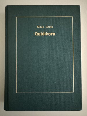 Quickborn - Volksleben in plattdeutschen Gedichten