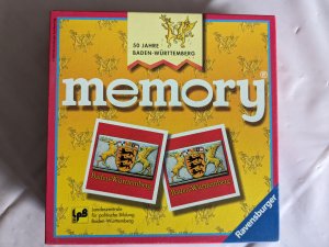 gebrauchtes Spiel – Memory 50 Jahre Baden-Württemberg