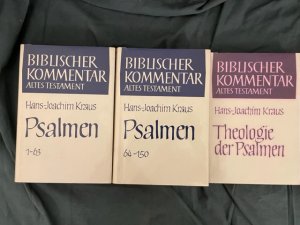 Pslamen 1-63, Psalmen 64-150, Theologie der Psalmen (BKAT XV 1, XV 2, XV 3)