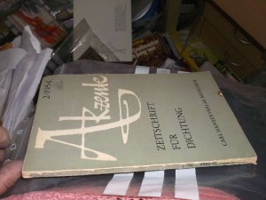 antiquarisches Buch – Walter, Höllerer und Hans, Bender – AKZENTE herausgegeben von Walter Hollerer und Hans Bender Heft 2 ? April 1954