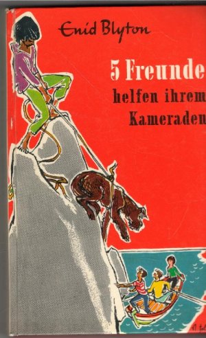 gebrauchtes Buch – Enid Blyton – Blyton, Enid: Fünf Freunde Teil:   Bd. 9.,  Fünf Freunde helfen ihren Kameraden eine Detektivgeschichte von Enid Blyton mit Illustrationen von Wolfgang Hennecke