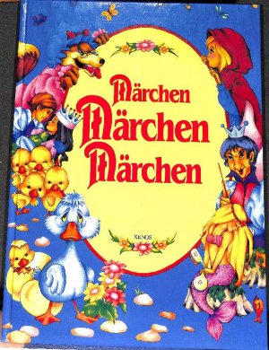 gebrauchtes Buch – Beate Wellmann – Märchen, Märchen, Märchen von  Beate Wellmann mit durchgehend farbigen Illustrationen Schneewittchen und die sieben Zwerge,Hans und der Bohnenstengel.Aschenputtel.Däumelinchen..Rotkäppchen Die kleine Meerjungfrau.Das häßliche junge Entlein.Dornröschen