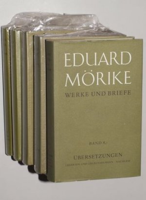 Werke und Briefe. Historisch-kritische Gesamtausgabe. Hrsg. von Bernhard Zeller.