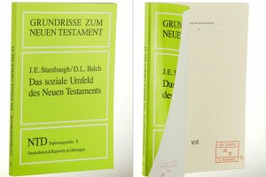 Das soziale Umfeld des Neuen Testaments. Aus d. Amerik. v. Lüdemann, Gerd.