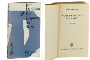 antiquarisches Buch – Jean Daniélou – Vom Ursprung bis Babel. Gen 1-11.