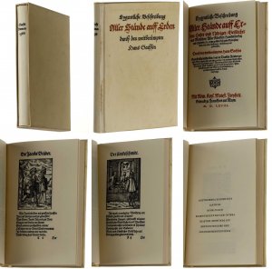 Eigentliche Beschreibung aller Stände auff Erden/ Hoher und Nidriger/ Geistlicher/ Aller Künsten/ Handwerken und Händeln/ u. vom grösten biß zum kleinesten […]