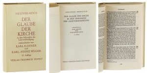 gebrauchtes Buch – Neuner, Josef; Roos – Der Glaube der Kirche in den Urkunden der Lehrverkündigung. Neubearb. v. Karl Rahner u. Karl-Heinz Weger.