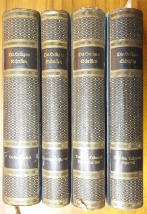 Komplett in 4 Bänden: Die heiligen Schriften des Alten und Neuen Bundes deutsch von Martin Luther. ( Das Alte Testament, 2 Tle. Das Neue Testament. Die […]