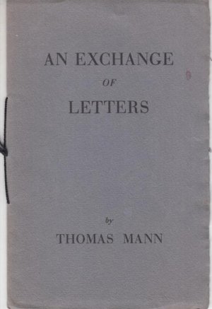 An Exchange of Letters.