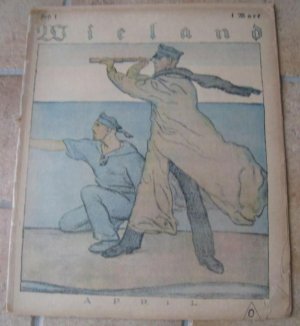 Wieland. 1917, Heft 1, April. - Im Inhalt Texte, u. a. von Emil Lucka - Babu, Gunnar Gunnarsson: Eine peinliche Situation, Otto Zoff über Max Unold, Lotte […]