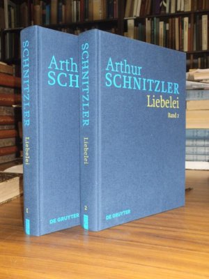 Liebelei Band 1 und Band 2, Historisch-kritische Ausgabe Band 4. (= Werke in historisch-kritischen Ausgaben herausgegeben von Konstanze Fliedl).