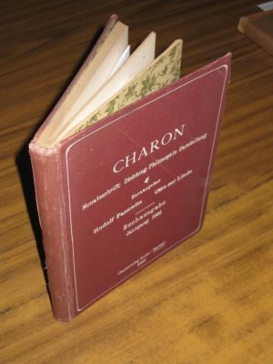 Charon. Monatsschrift: Dichtung Philosophie Darstellung. Buchausgabe 1. Jahrgang 1904.