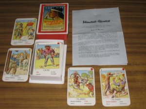 Winnetou Quartett (-Spiel). Nach Karl Mays gesammelten Werken Band 7 bis Band 9. Nr. 501/13.