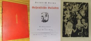 Gespenstische Balladen. - mit Radierungen von Hugo Steiner-Prag.