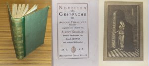 antiquarisches Buch – Firenzuola, Agnolo /Paul Renner  – Novellen und Gespräche, übersetzt, eingeleitet und erläutert von Albert Wesselski. -  Mit 5 Zeichnungen von Paul Renner.