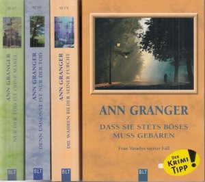 Bände 1 -4 der Reihe Fran Varady. - Enthalten: 1) Nur der Tod ist ohne Makel. 2) Denn umsonst ist nur der Tod. 3) Die wahren Bilder seiner Furcht. 4) […]