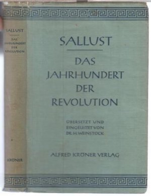 Das Jahrhundert der Revolution ( Kröners Taschenausgabe, Band 161 ).