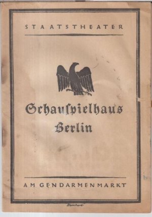 Programmheft zu: Peer Gynt. Freitag, den 21. November 1924, 266. Abonnement-Vorstellung. - inszeniert von Reinhard Bruck. - Darsteller: Rosa Petegg, Otto […]