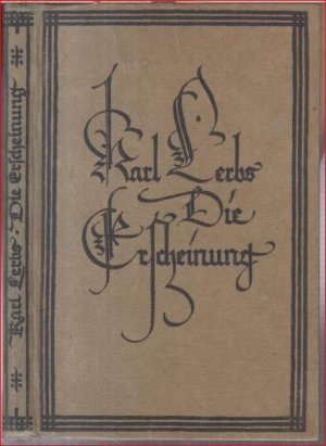 antiquarisches Buch – Karl Lerbs – Die Erscheinung. Novellen und Anekdoten.