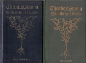 Theodor Storm - Briefe an seine Freunde UND Spukgeschichten und andere Nachträge zu seinen Werken (Sämtliche Werke, Band 9) - 2 Bände.