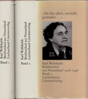 Karl Wolfskehls Briefwechsel aus Neuseeland 1938 - 1948. 2 Bände komplett. (= Veröffentlichungen der Deutschen Akademie für Sprache und Dichtung, Darmstadt. 61. Veröffentlichung)