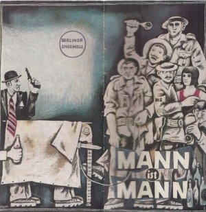 Mann ist Mann. ( Prospekt zu den Aufführungen 1931 und 1967 ).