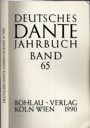 Deutsches Dante-Jahrbuch Band 65, 1990.