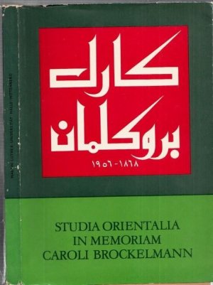 Studia Orientalia in memoriam Caroli Brockelmann - Wissenschaftliche Zeitschrift der Martin-Luther Universität, Halle-Wittenberg, Heft 2/3, Jahrgang XVII […]