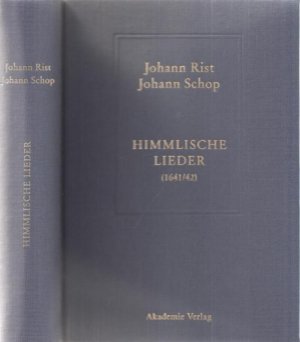 Himmlische Lieder (1641/42). Kritisch herausgegeben und kommentiert von Johann Anselm Steiger. Kritische Edition des Notentextes von Konrad Küster. Mit einer Einführung von Inge Mager.