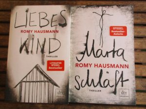 gebrauchtes Buch – Romy Hausmann – Bücherset (Paperback-Ausgaben) - Liebeskind / Marta schläft