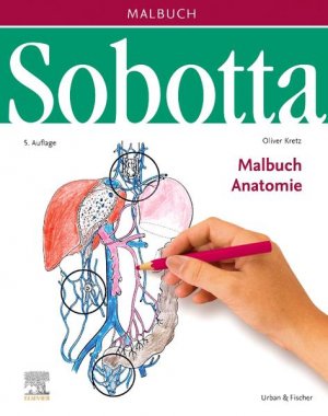 gebrauchtes Buch – Oliver Kretz – Sobotta Malbuch Anatomie