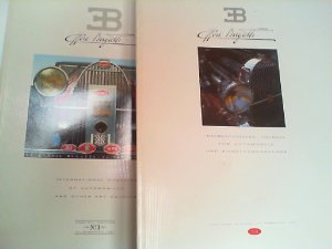 gebrauchtes Buch – Ettore Bugatti – EB Ettore Bugatti - Internationales Journal für Automobile und Kunstgegenstände. Hier Nummer 0 !! - 6 in 7 Büchern 1990 - 1993 KOMPLETT!