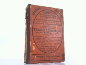 Adreßbuch der Stadt Erfurt für 1894 herausgegeben von den Beamten des Einwohner-Meldeamts.