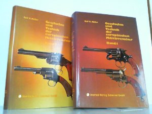 Geschichte und Technik der europäischen Militärrevolver - Hier Band 1 und 2 in 2 Büchern komplett !