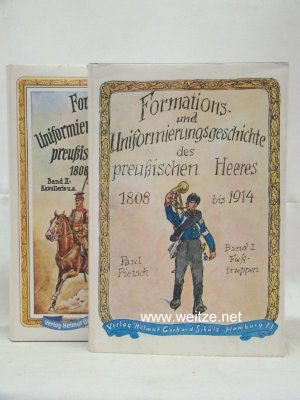 Die Formations- und Uniformierungs-Geschichte des preußischen Heeres 1808-1912. Hier Band 1 und 2 in 2 Büchern komplett! Band I: Fußtruppen, Band II, […]
