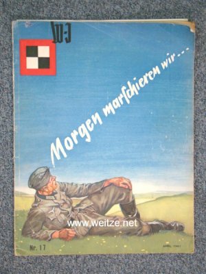 Westfront-Illustrierte. Nr. 17 - April 1941. Herausgegeben von der Propaganda-Kompanie der Armee von Reichenau.